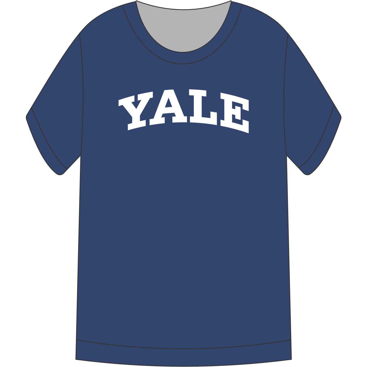 ☆YALE☆ 3PACK COMFORT TEE WHITE BLACK YEM9SS309ABK T-Shirts Products | Yale Bulldog Blue
